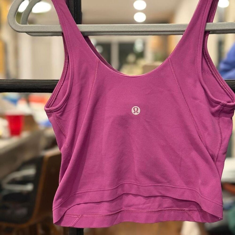 Lululemon Women's Purple and Pink Vest - Picture 3 of 5